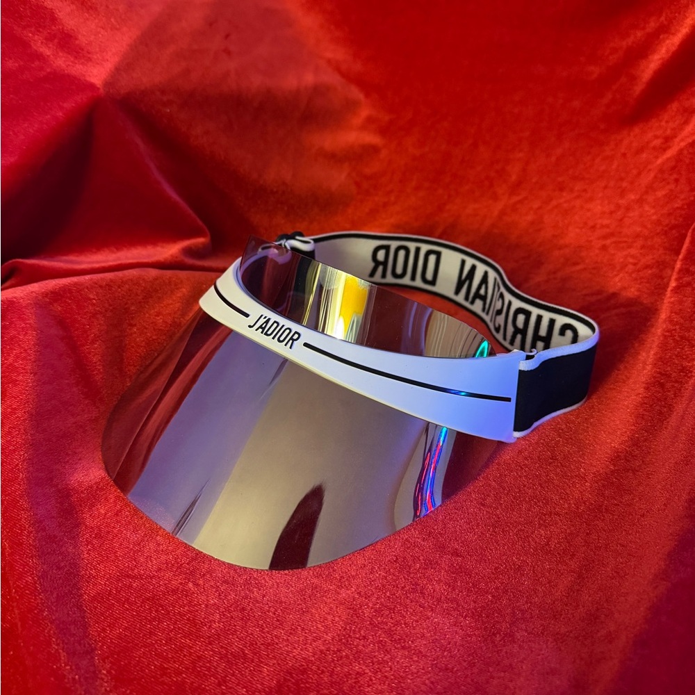 Black Dior club visor